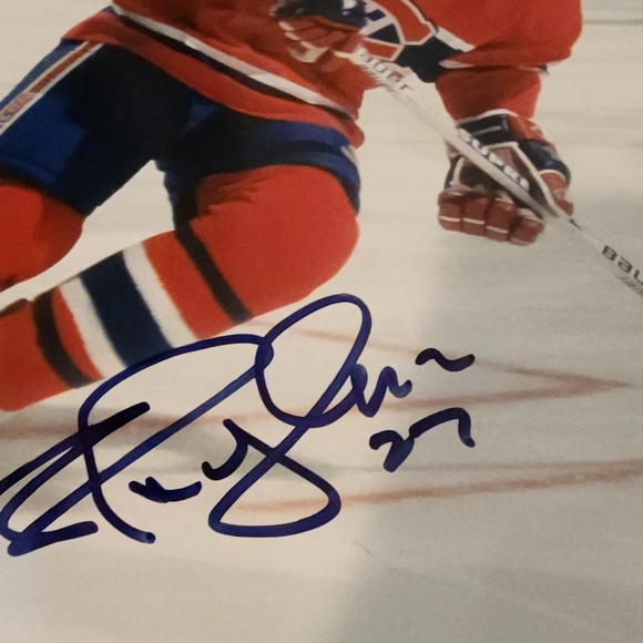 HABS Montreal Canadians NHL Shayne Corson Autographed Photo. - Picture 2 of 2